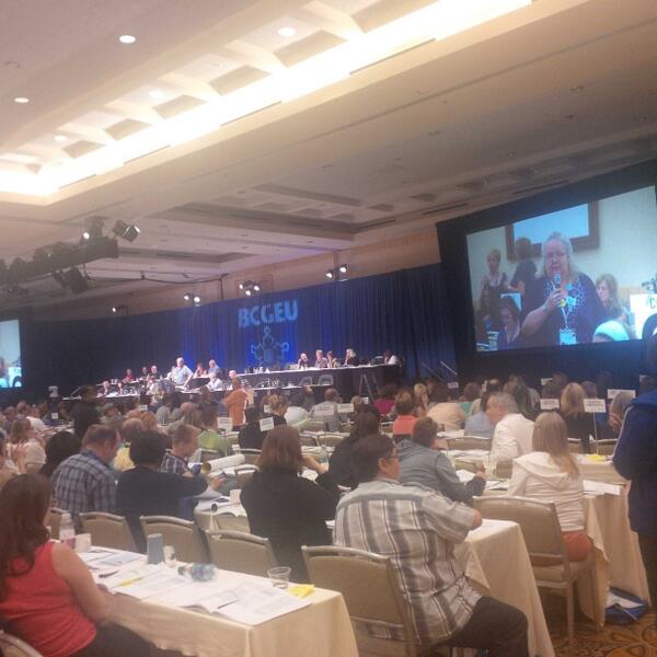 Darryl_Walker's tweet photo. Welcome Libby RT @LibbyDavies: Happy to be speaking to sisters and brothers #BCGEU14 “unions now more than ever” http://t.co/Fuqde1m6AU
