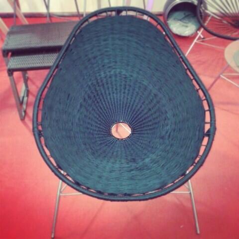 feriafimar's tweet photo. Premio Ernesto Humeler #FIMAR2014 Mejor producto de Salón Expositivo: Sillón Mexicano Tejido de Wask Eco Design http://t.co/hys2wu0t7u