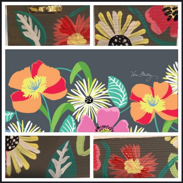 HNHLTRN's tweet image. lol okay so I'm going crazy now with this. #pinbox in Vera Bradley print.