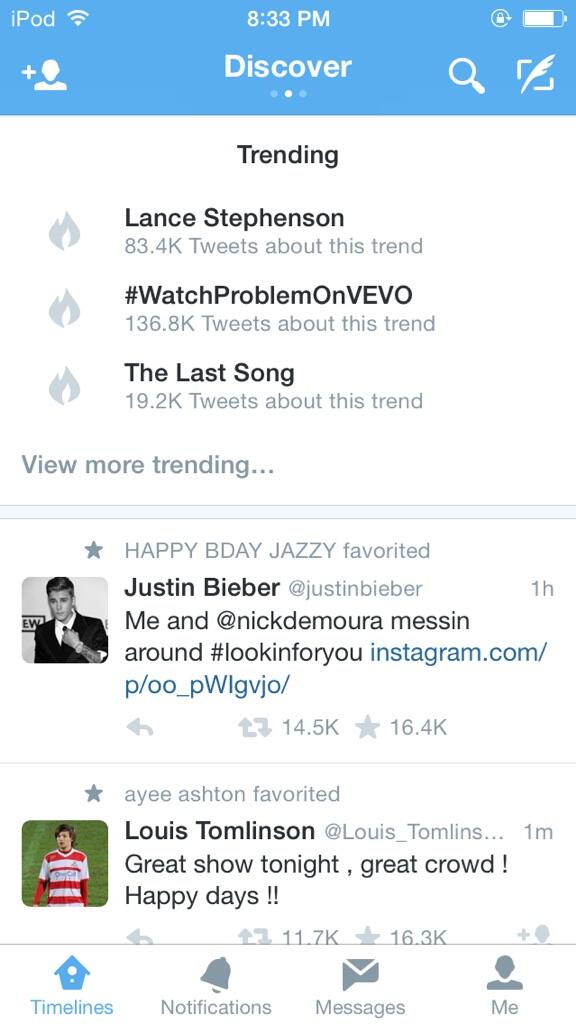 GrandesLoves's tweet image. Wow @ArianaGrande 136.8k tweets we really love you #problemvideo #ProblemVideoOnVevo