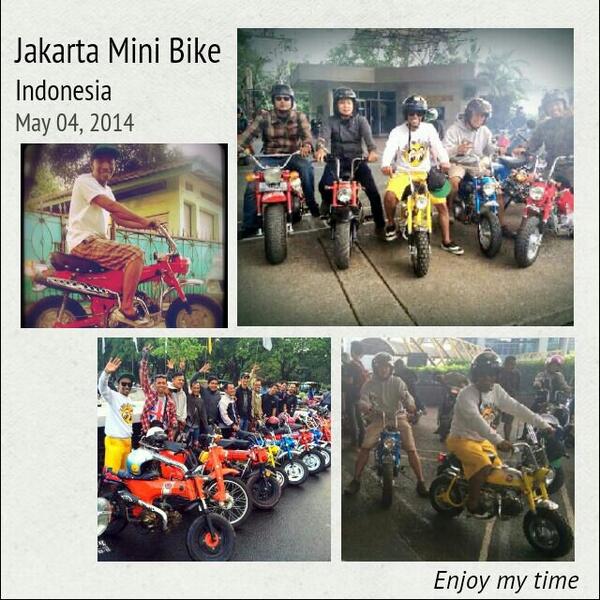 Jakarta Mini Bike 1st Gath @ilovetamanmini