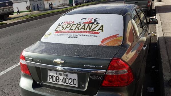 PabloHernanAle's tweet photo. Ambato recibira mañana un #ImpactoEsperanza miles de jovenes voluntarios regalaran libros #yoconozcomihistoria http://t.co/dzfEhqeySc