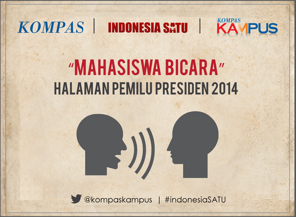 "<a href="/kompaskampus/">Kompas Kampus</a>: Kasih tahu ini untuk #PERSMahasiswa di kampus kamu! Saatnya #MahasiswaBicara bit.ly/1tWBJZG