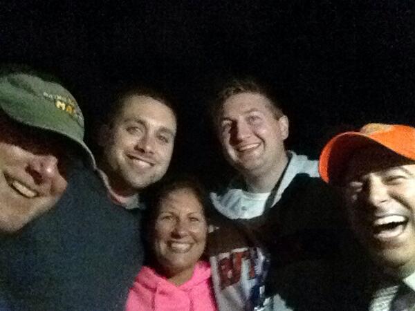 The end of a wonderful evening celebrating Community Investment Day! Special thanks to Dan, Matt, Lindsay, Dave,&amp;Tim!