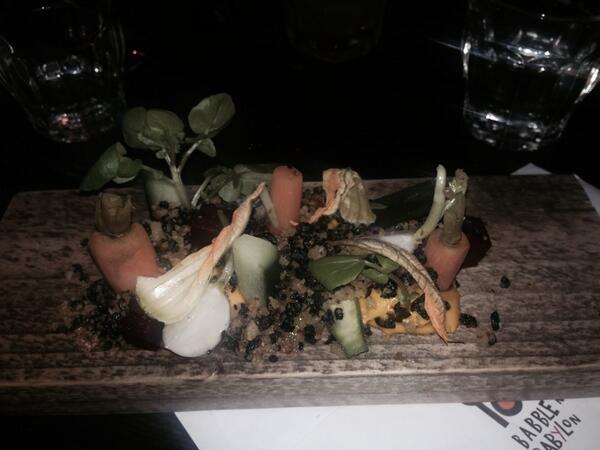 BabbleonBabylon's tweet image. The Grand Finale tonight, it&apos;s a must see, taste, feel, the EXperimental kitchen!
 simple good food with a twist!