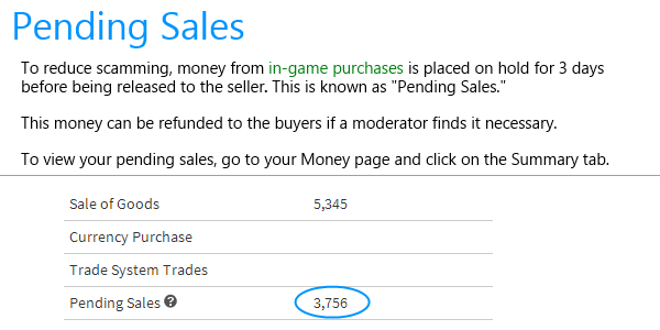 Roblox Dev Tips On Twitter Ever Wondered Why You Don T Receive Money Immediately From In Game Sales Here S Why Http T Co Cgkjqxzqpa - when will roblox have a robux sale