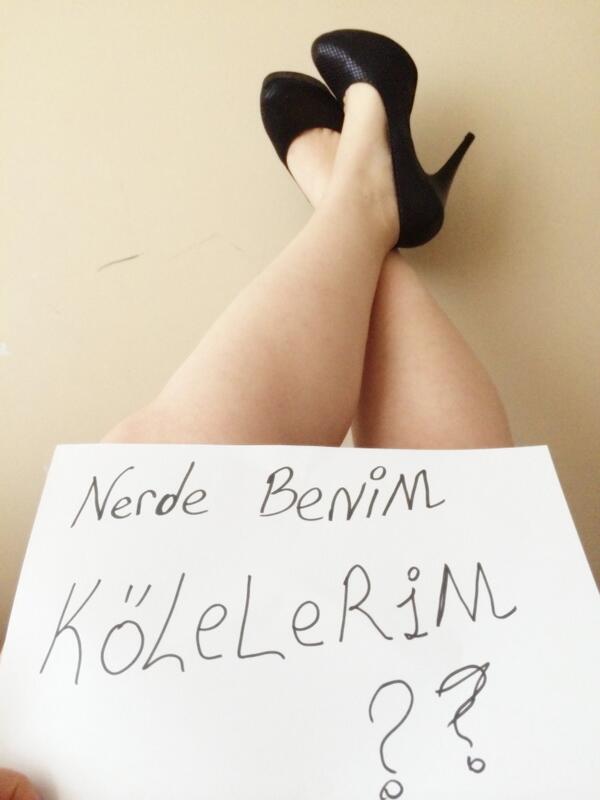 Nerdeymiş benim kölelerim :)