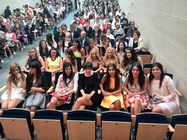 upsa's tweet photo. Todo preparado para que comience la #Graduación2014 del Grado en Magisterio en Educación Infantil http://t.co/egUEjP3B3k