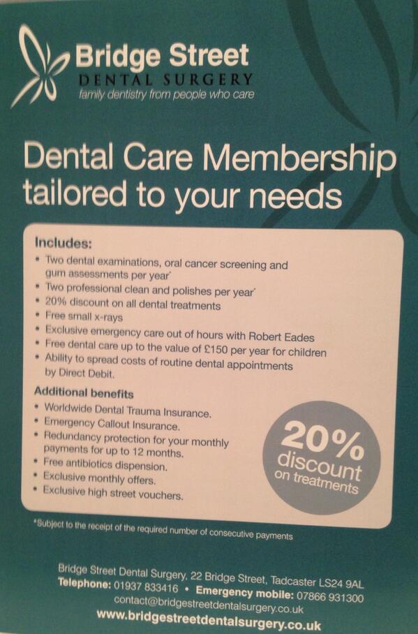Just one of the many dental services we offer #peaceofmind