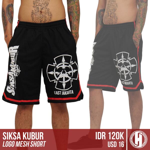 INSTOCK !!!

MESH SHORTS <a href="/SIKSAKUBUR_DM/">SIKSAKUBUR</a> - LOGO
IDR 120.000
AVAILABLE SIZE: L

#HorrorjokeRelease