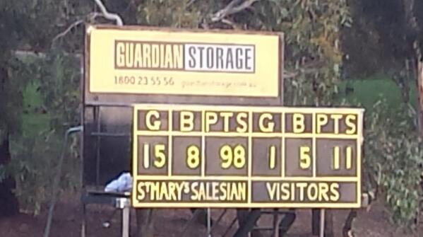 GWattMelton's tweet image. half time at Ferndale Park looking good @smsafc @VAFA_HQ #morepeoplemoreactivemoreoften #Burwood