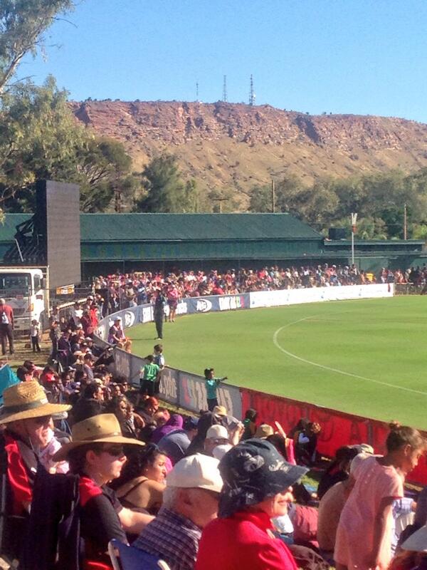 jai_pumphrey's tweet image. How good is this setting for @AFL footy!! #ranges #solidcrowd #closecontest everyone was a winner! @AFLNT