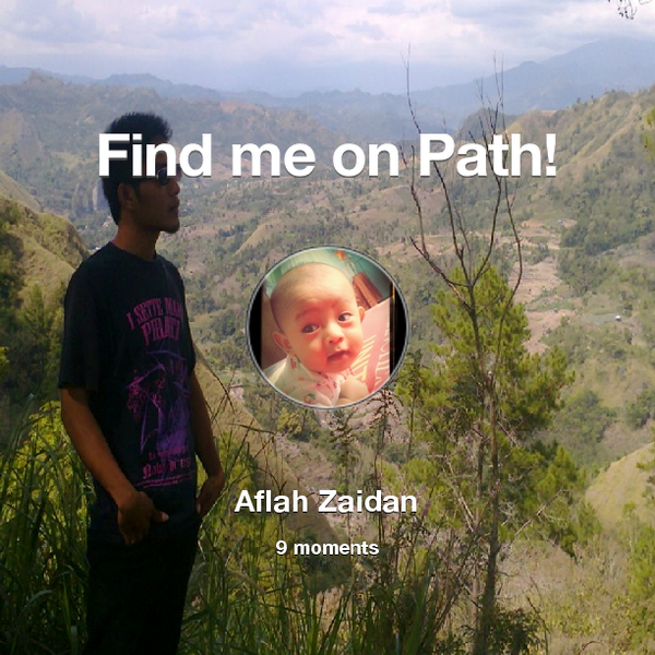 aswarpare's tweet photo. Find me on #Path now! Go to: http://t.co/hVesYlWpYL! #thepersonalnetwork http://t.co/59i0qK6SyZ