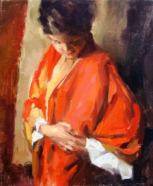 RetoSava's tweet photo. Eli #Cedrone #peintre #contemporaine #figuratif #impressionnisme #art #ÉtatsUnis "Rouge, Noir" https://t.co/EU7sBKYj1u