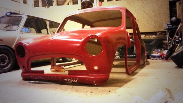 MiniStance's tweet image. Ze race car #racecar #mini #classicmini #hillclimb #project