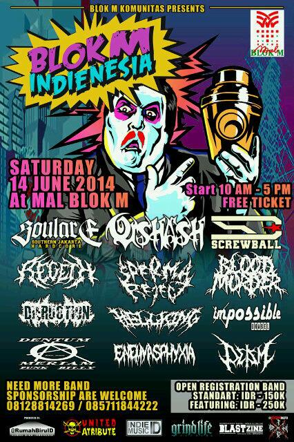 SOULARE (@soulare_id) on Twitter photo Bsok Sabtu sore 14 Juni 2014, jam 16:00 at Mall Blok M | | <a href="/CTH_Mosh/">Ciledug Totally HC</a> <a href="/CILANDAKFAMILIA/">CILANDAK FAMILIA</a> <a href="/SuperMusic_ID/">SUPERMUSIC</a> <a href="/SubStereoID/">Super Society</a> Bsok Sabtu sore 14 Juni 2014, jam 16:00 at Mall Blok M | | <a href="/CTH_Mosh/">Ciledug Totally HC</a> <a href="/CILANDAKFAMILIA/">CILANDAK FAMILIA</a> <a href="/SuperMusic_ID/">SUPERMUSIC</a> <a href="/SubStereoID/">Super Society</a>