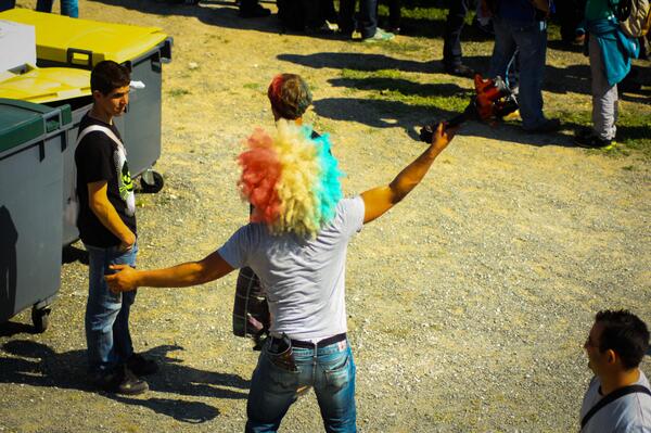 JRaceOfficial's tweet photo. Crazy french going crazy already ;-) #MXGP #France http://t.co/p6KI1OjIzi