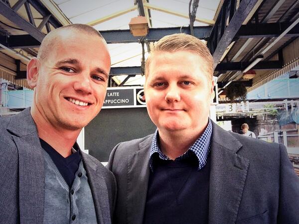 TristanMortlock's tweet image. Heading into London for lunch the onto wembley #GrovesFroch2