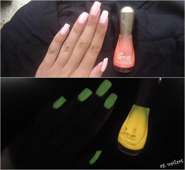 phosphorescent nail polish