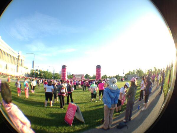 Opening ceremony at #avonwalkCH #FirstYear Lets Do This!