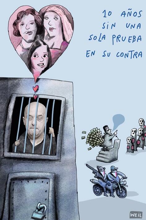 WEIL_caricatura's tweet photo. ...Dejar que opriman a una familia, es dejar q opriman a toda la sociedad... http://t.co/6NkNAUDeCs