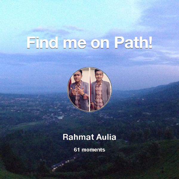 I've shared 61 memories with my friends on #Path - see them now at path.com! #thepersonalnetwork