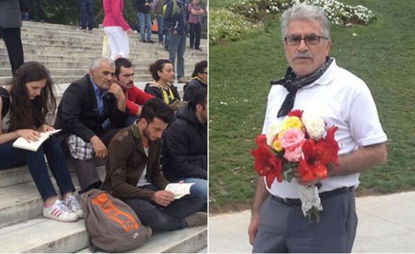 #Gezi'de çiçeğe de, kitaba da izin yok! cnnturk.com/haber/turkiye/…