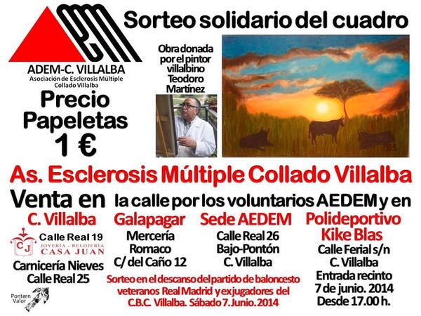 CurroH's tweet photo. Una papeleta. Un cuadro. Mucha vida. @OrgSolidarias @CanalSolidario @felem @24hABDEM http://t.co/WngEAwzPTk