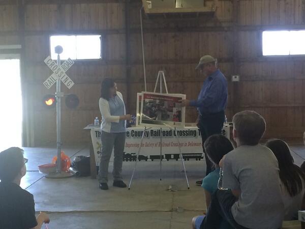 DelCo RR Safety Task Force talks aboit railroad safety. #delco #KSS