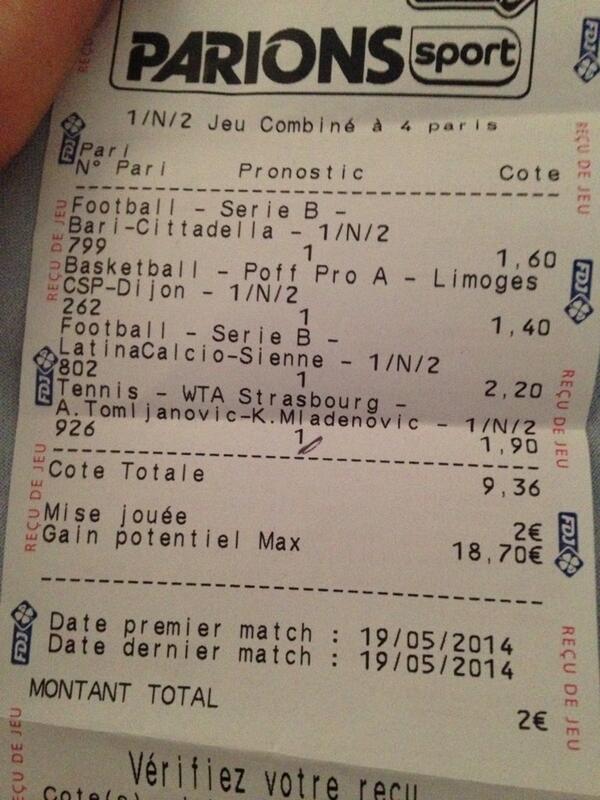 Pronos59's tweet image. Prono du jour 👍