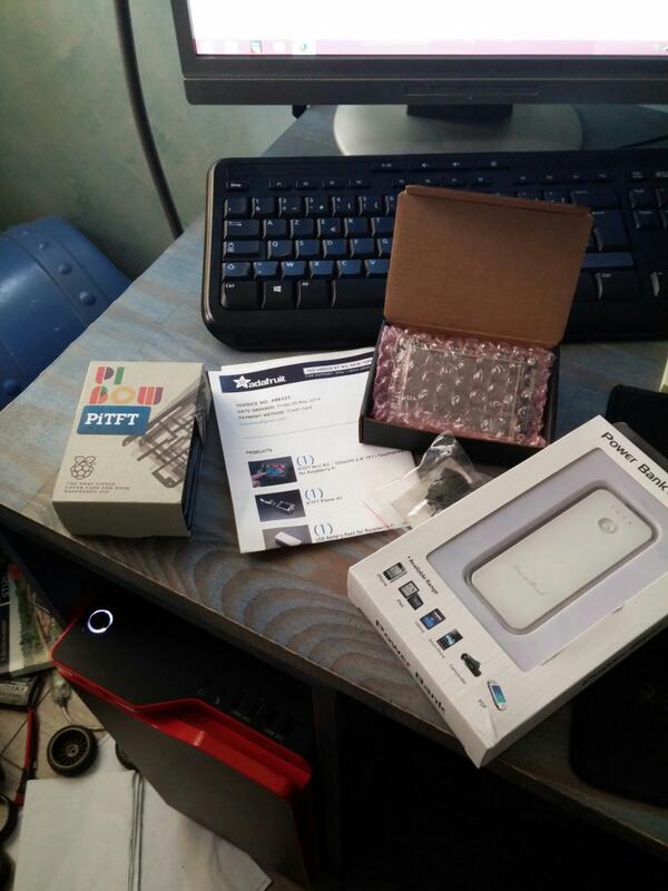 B3ncici's tweet image. @adafruit here is it :D #PiTFT