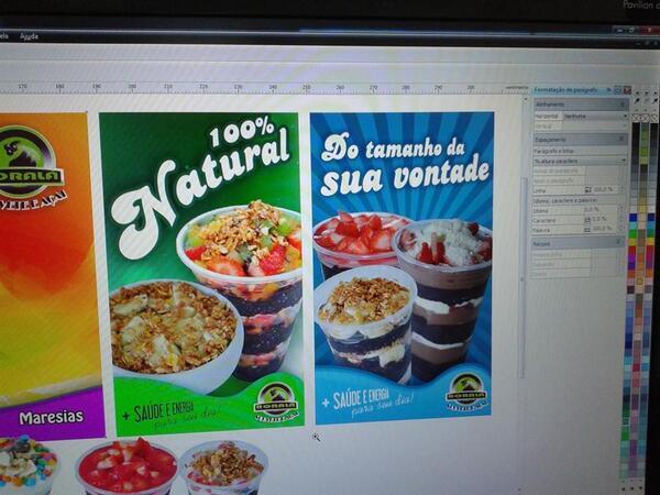 PrismaExpress's tweet image. criação para nosso cliente Boralá Açaí #criação #arte #design #prismaexpress