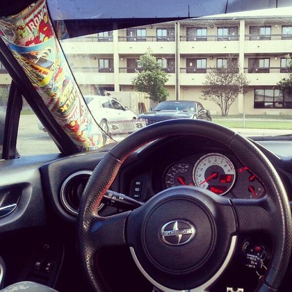 localfrs's tweet image. #Supercharge #FRS &amp;lt;3 Good morning from kiesha (FR-S) and I. Lol. #scionfamily #superheroes #spacecoupe #FRS #thre...