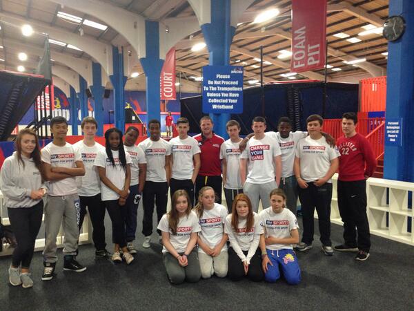 OFiaichCollege's tweet photo. Well done to the Sky Sports Team 2014 who had their final trip to JUMPZONE last week. http://t.co/9MUjC2sChO