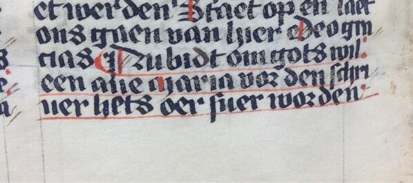 JohanOosterman's tweet photo. Tired! A confession near the end of the book: ‘pray for the scribe; it’s become a heavy load for her’ BerlinSBBmgf660 http://t.co/s5dfhAaiFa