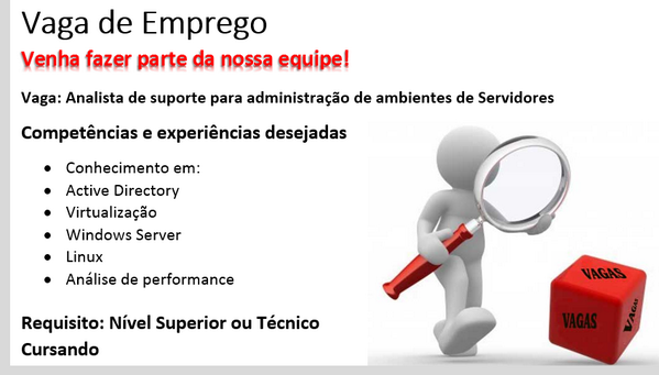 integral_inf's tweet photo. Oportunidade de Emprego! Envie seu currículo para: claudine@integral.inf.br http://t.co/V1QD78Y172