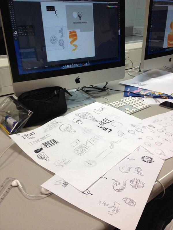lightreelshow's tweet photo. development of the logo, hopefully it will be done by the end of the day! http://t.co/rJMgeyruq5