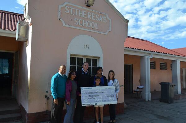 SMG_CapeTown's tweet image. Today #SMGCapeTown handed the R50 000 from our @Heart1049FM #HowCoolIsYourSchool campaign to a very deserving school.