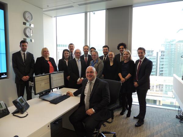 BNYglobal's tweet photo. BNY Mellon’s CHAPS team in Manchester makes first commercial payment as a Direct Participant http://t.co/IlwmOMv2ib http://t.co/8X3augef4b