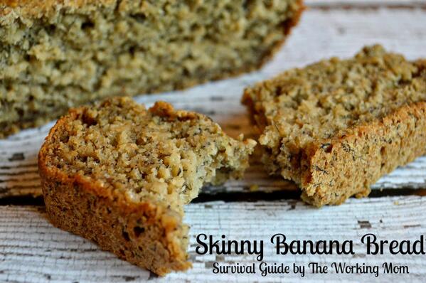 geeklyamanda's tweet photo. Try this "Skinny" Banana Bread #Recipe Delicious and less calories! http://t.co/2o65ydXS73  #weightloss #diet http://t.co/HfLNUY2knK