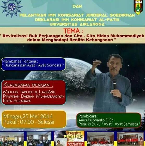IMMALFATIH's tweet photo. hadirilah... pelantikan IMM JENDRAL SOEDIRMAN dan @IMMALFATIH http://t.co/skvuc2ZvCM