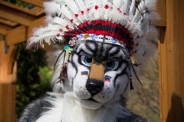 FirestormSix as Dakkota - Motor City Fur Con 2014 by Skyfox1