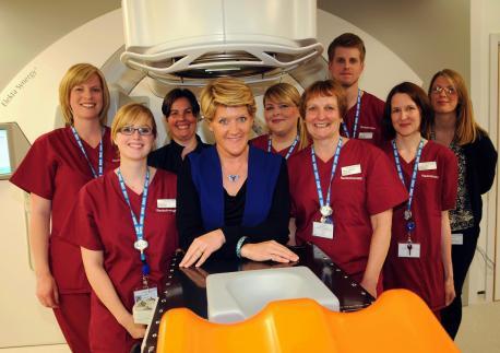 BCUClair's tweet photo. “@BCU4Biz Clare Balding opens new Basingstoke radiotherapy unit. BCU alumni part of the team! http://t.co/9HnQrZi7t3 http://t.co/Ujr51HBOFK”