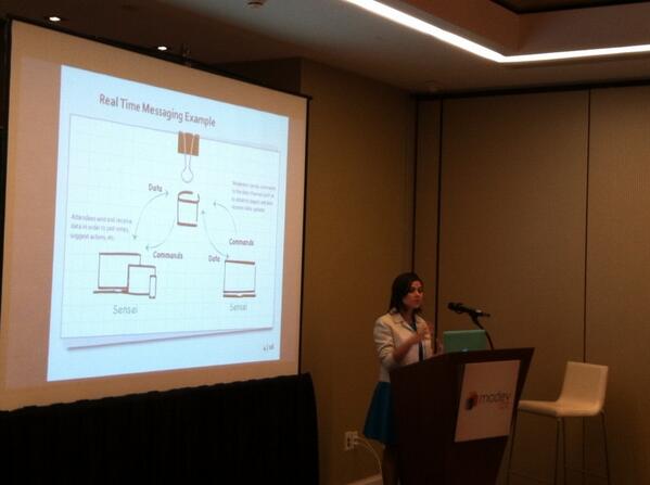 ArinSime's tweet image. Design in the 4th dimension: real time. by @nanalq at #modevux