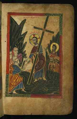 Peripheralpal's tweet photo. Harrowing of Hell MS.by a scribe identified as Aristakes
HT @WillNoel  http://t.co/yngj9EDesF http://t.co/Jb3tR52F7L