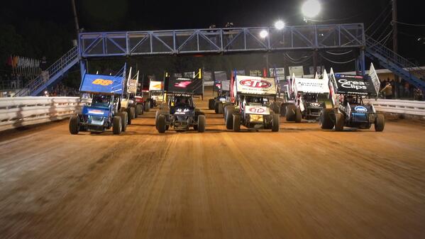 RossWece's tweet photo. By far the coolest perspective out there (in my opinion) to view a 4-Wide Salute! Pace Truck ride at The Grove! http://t.co/ixw9EvZrTR