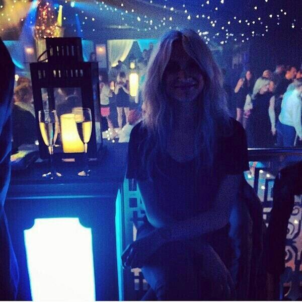 At Olly's party the other night