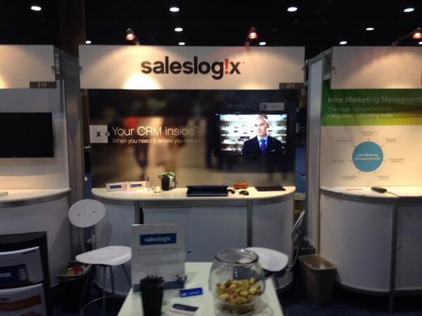 lorcan_malone's tweet photo. Saleslogix stand at Gartner Conference #saleslogix #GartnerCRM http://t.co/SbAzUfWcaX