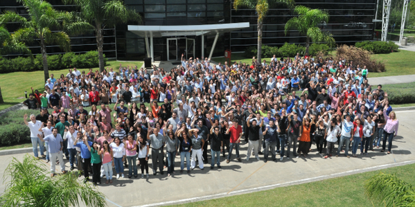 Sabre_Corp's tweet photo. #DidYouKnow that the #SabreGlobalCenter is one of #Uruguay’s largest employers w/ 850+ employees? | #SabreMVD http://t.co/dqlPnxTnEQ