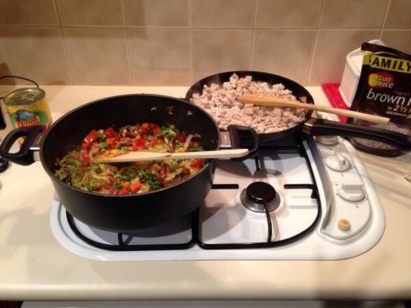 Don't forget your diet.. Try and have a balanced meal... This is home made rice with protein. #Pilates #health #diet